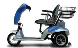 Gusto Mobility Scooter Folded